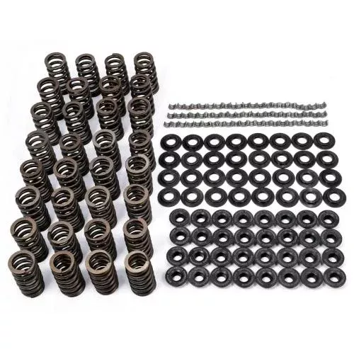 110090050 PPE Conical Valve Springs, Retainers, and Keepers Kit - GMC/Chevy 6.6L Duramax 2001-2016