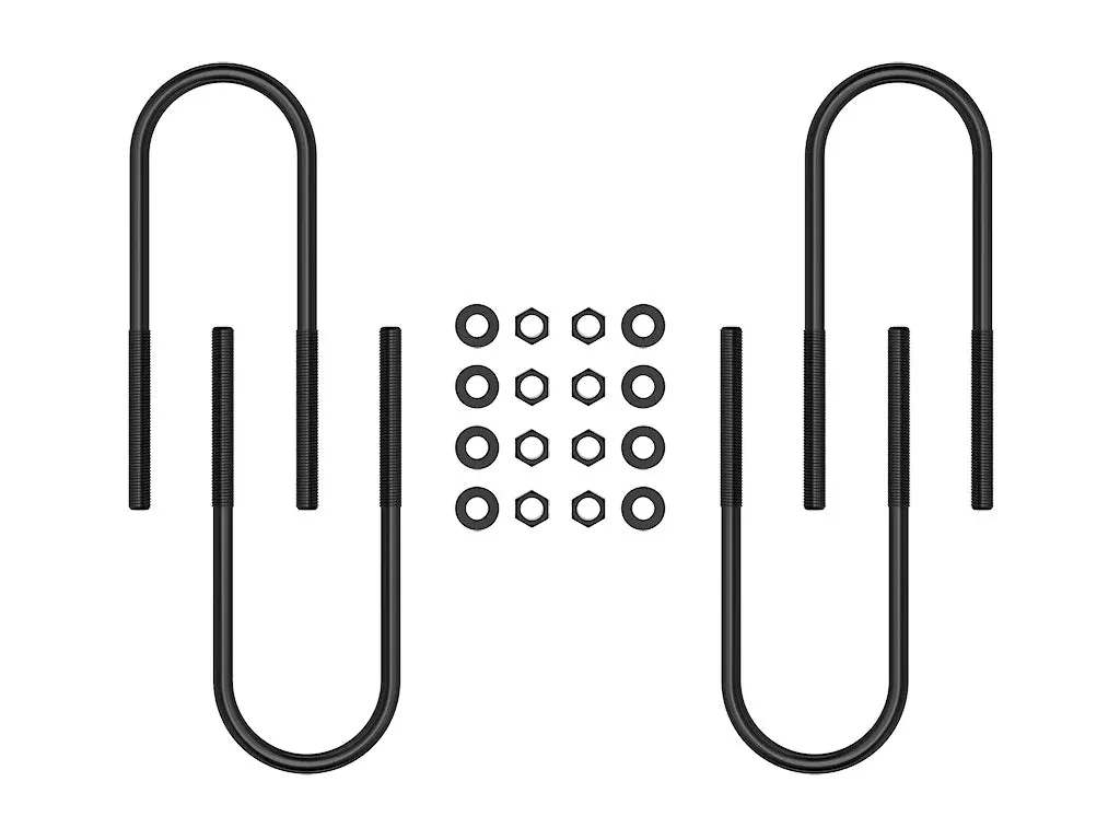 1999-2010 Powerstroke ICON Leaf Spring Axle U-Bolt Kit (ICO37024)
